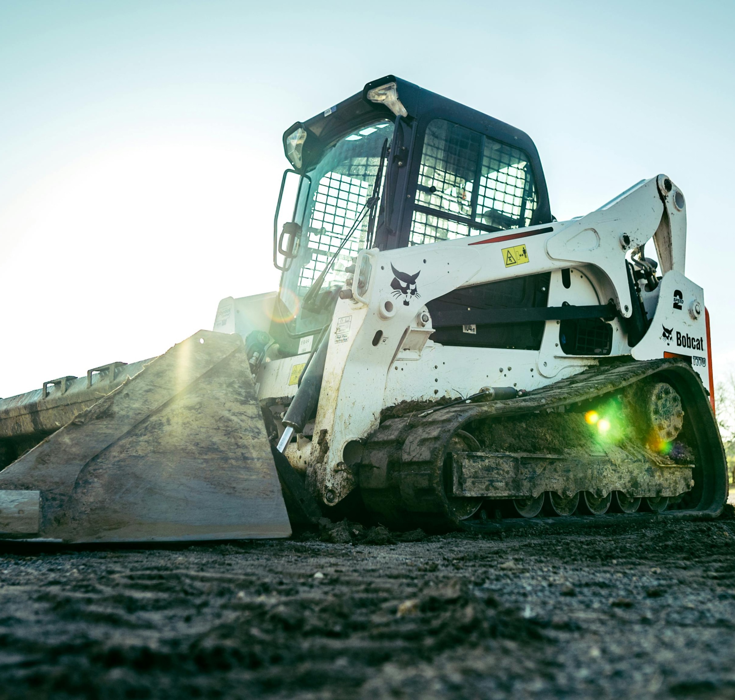 Yoel Bobcat Services heavy machinery on site